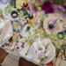 TABLE CLOTH - Flower garden JL - extra length