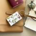 LUGGAGE TAG - The Flora Danica Atlas - European searocket and red Clover