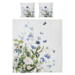 Organic bedlinen set double duvet - Blue Flower garden JL 200x220 cm