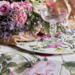 TABLE CLOTH - Rose Flower Garden JL - extra length