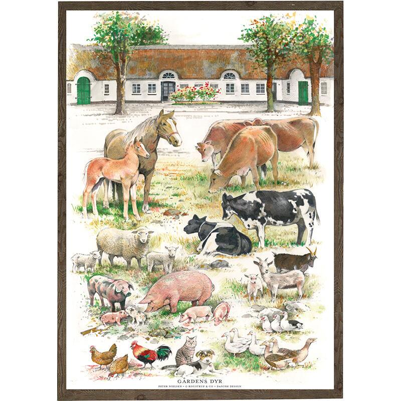 7290 - Poster - Les animaux de la ferme