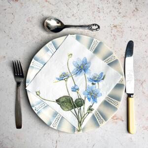 NAPKINS - Blue Anemone