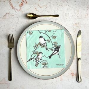 SERVIETTES - Broget Fluesnapper