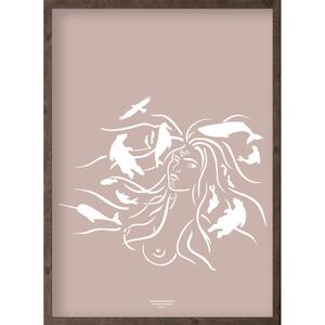 Mother of the sea (arctic girl) - ART PRINT - CHOOSE SIZE