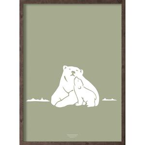 Nanoq (mousse sèche arctique) - ART PRINT - CHOISISSEZ LA TAILLE