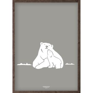 Nanoq (granit clair arctique) - ART PRINT - CHOISISSEZ LA TAILLE