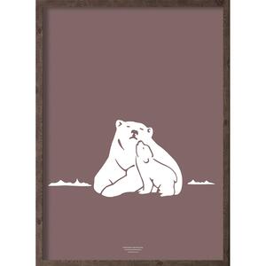 Nanoq (violet arctique) - ART PRINT - CHOISISSEZ LA TAILLE