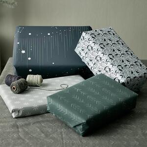 GIFTWRAPPING PAPER - Arctic - recycle 4 sheets