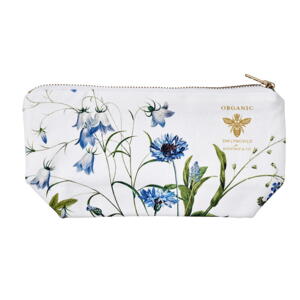 COSMETIC BAG - Blue Flower Garden JL (bottom) - OUT OF STOCK