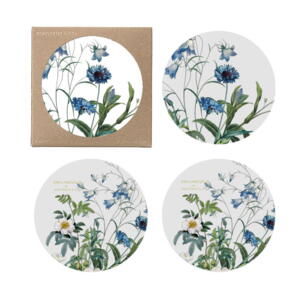 COASTERS - Blue Flower Garden - 4-pack - SOLD OUT