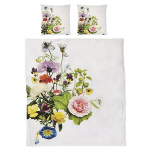 Ekologiskt sängsats dubbeltäcke - Flower Garden JL 200x220 cm - INTE I LAGER