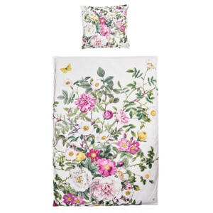 Økologisk sengesæt - Rose Flower garden JL 140x220 cm - TIL FORUDBESTILLING (Kommer i slutningen af maj)
