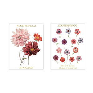 MINICARDS AUTUMN - Dahlia - FOR PRE-ORDER (arriving at the end of September)