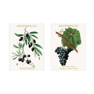 MINIKORT EFTERÅR – Oliven og druer - TIL FORUDBESTILLING (kommer slutningen af september)