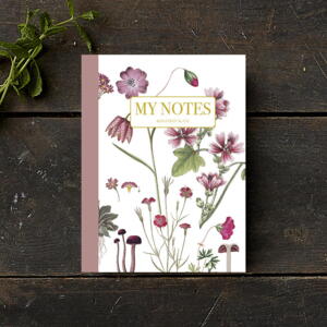 Carnet de notes - Floral rose