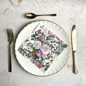 NAPKINS - Rose Flower Garden JL