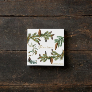 PINE TREES - Square card folder - PRE-ORDER (Available at the beginning of October)