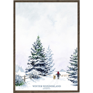 WINTER WONDERLAND (SM) - KUNSTPRINT - VÆLG STØRRELSE