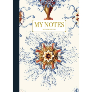 Notebook - Haeckel blue-red