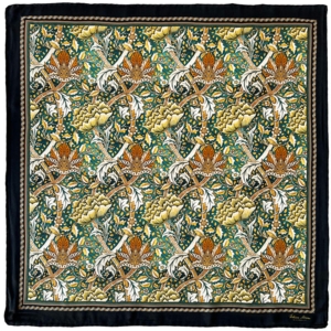 SILKETØRKLÆDE - Morris Windrush green - 90 cm
