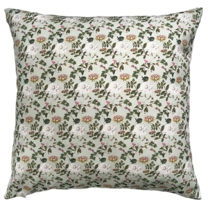 PUDE COVER 50x50 cm - Øko Bomuld - FD Green pattern - TIL FORUDBESTILLING (Kommer i midten af marts 2026)