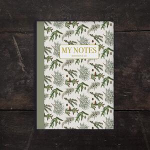 Cahier - motif Pine Trees - EN PRÉCOMMANDE (disponible fin août)